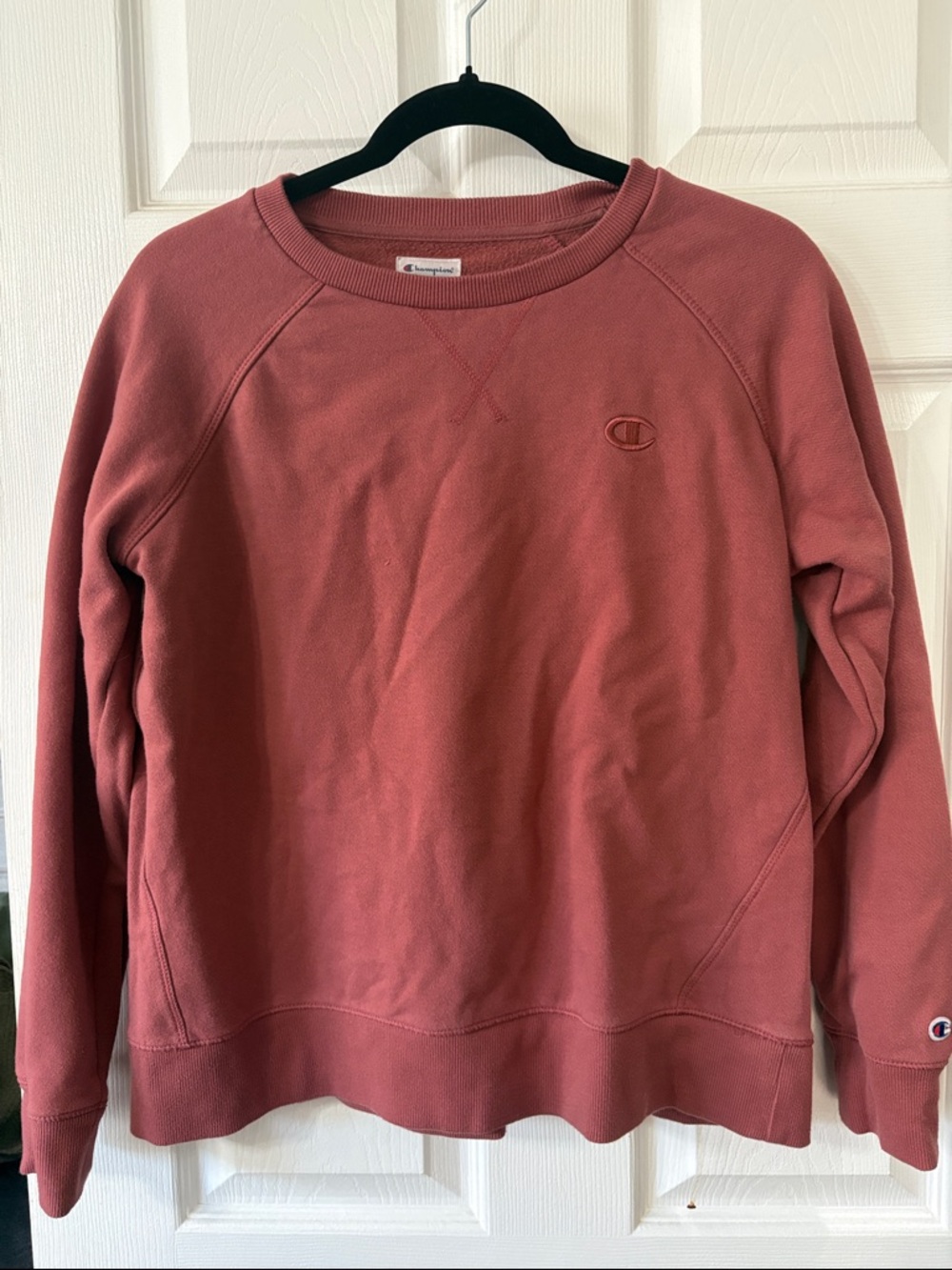 Champion Sweatshirt in Dusty Rose Pink